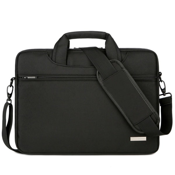 One Piece Black Laptop Bag 15 Inch Waterproof Laptop Case Wi