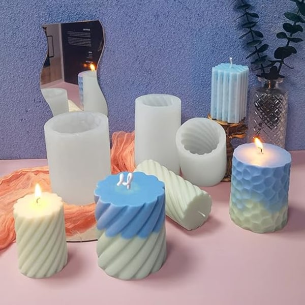 6-pack 3D DIY-formar - Form - Silikon