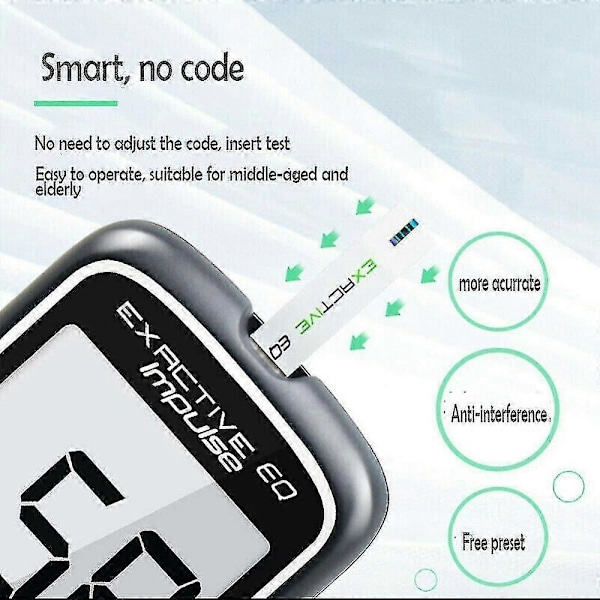 Blodsockermätare Diabetes Test Kit - Bästsäljare 2023 - Med Teststickor[ch]