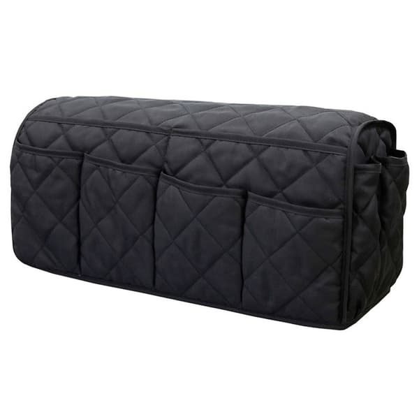 Svart Sofa Armlene Organizer Oppbevaring Kompatibel med Ulike Merker[JUN] black