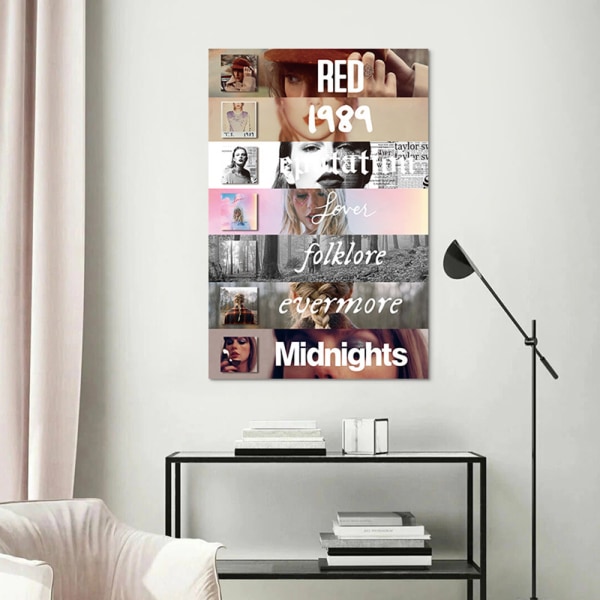 Sångerskan Taylor Swifts affisch Personifierad hängande prydnad Perfekt present till Swifties UV70364T