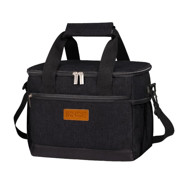 8,5L isolert lunsjpose i polyester EVA Oxford-stoff 8.5L Black