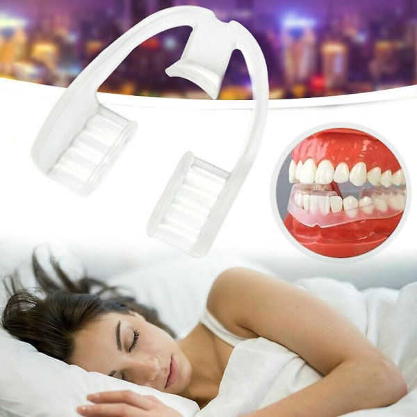 Tandskydd Dental Munslipning Nattvakt Bruxism Sömn