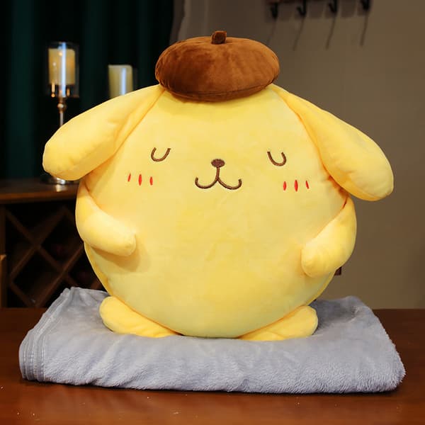 40cm Pompompurin pehmolelu - Superpehmeä Sanrio-pehmoeläin [JUN]