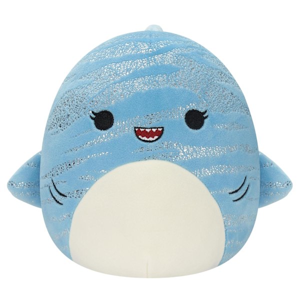 Squishmallows 30cm Lamar Blå Hval Haj Multicolor