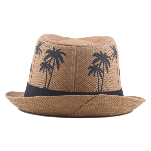 Klassisk Fedora Hatt för män Halm Vintage Panama Hattar