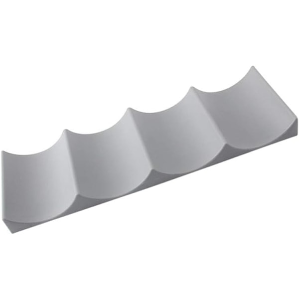 Europeisk stil vinflaskeholder i plast, displaymatte for stabling