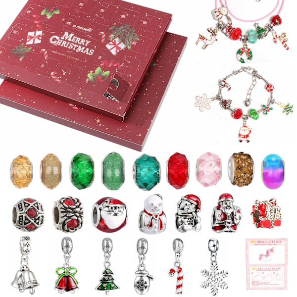 Joulukalenteri Blind Box Set DIY Helmiripustus Br Weihnachtsset 7