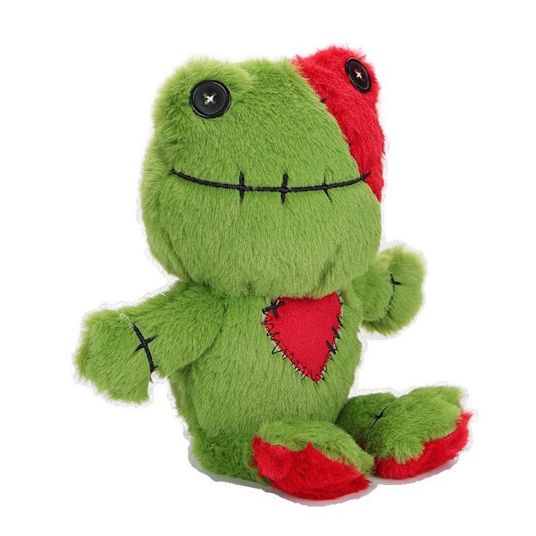 Plushleksaker för barn, dockor, Halloween- och julklappar, födelsedagspresenter, 25 cm frog