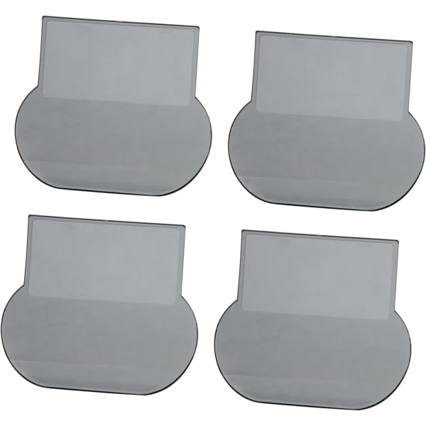 4 pieces（Grey）Toilet lid Lifter Cover Household toilet No