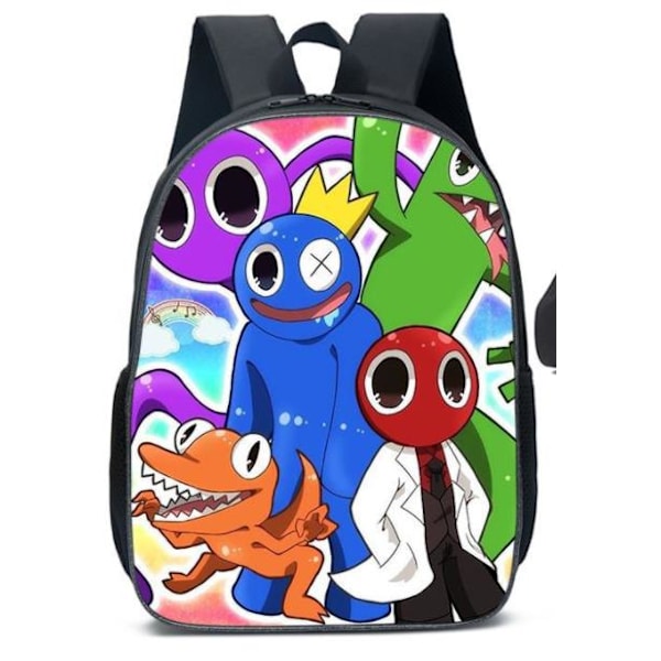 Rainbow Friends Reppu Lapsille Koulu Reppu Opiskelijan Kannettava Tietokone Laukku C