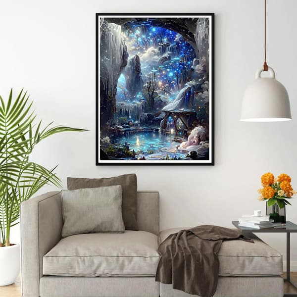 5D Diamantmaleri Alveverden 30x40cm Stil 5 (ren)[JUN]