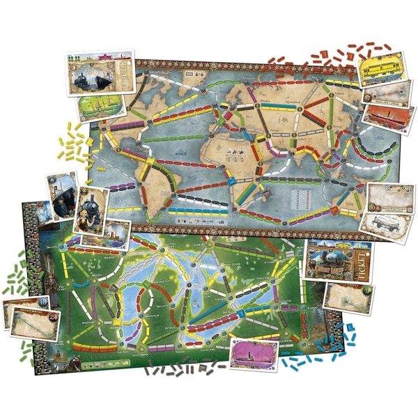 Ticket to Ride: Ticket to Ride Europa | 2-5 spelare