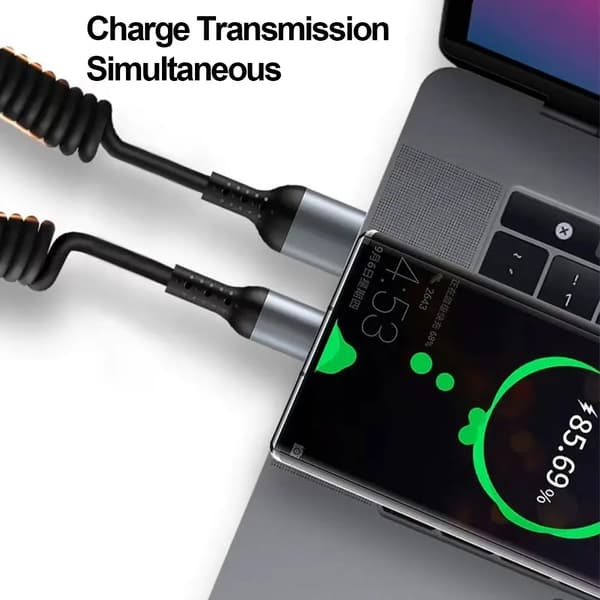 6A Nopea USB C -kaapeli USB-C - USB-C & USB-A - USB-C [JUN] 0.25m-1m USB A to USB C