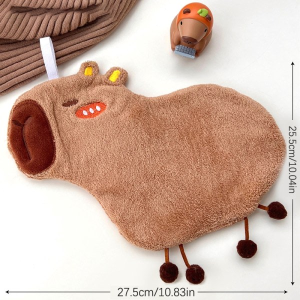 Capybara-pyyhe, ripustettava pyyhe, keittiö, kylpyhuone, pesulappu A