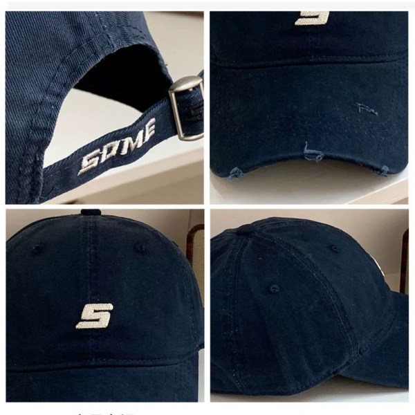 Cap Peaked cap MARINBLÅ navy blue