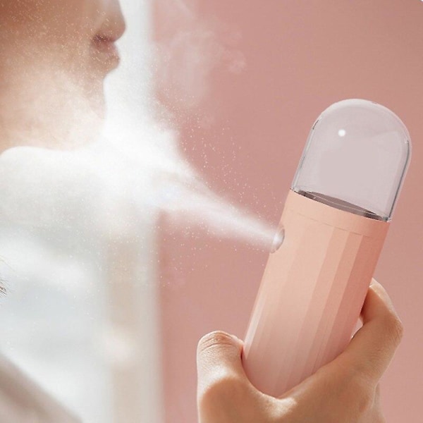 Bärbar Facial Mist Sprayer Ansiktsångare Humidifier Face