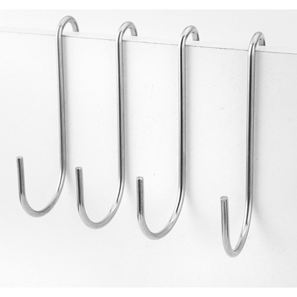 20-pack 5,8 cm Tunga S-formade Hängande Krokar för Kök, Badrum