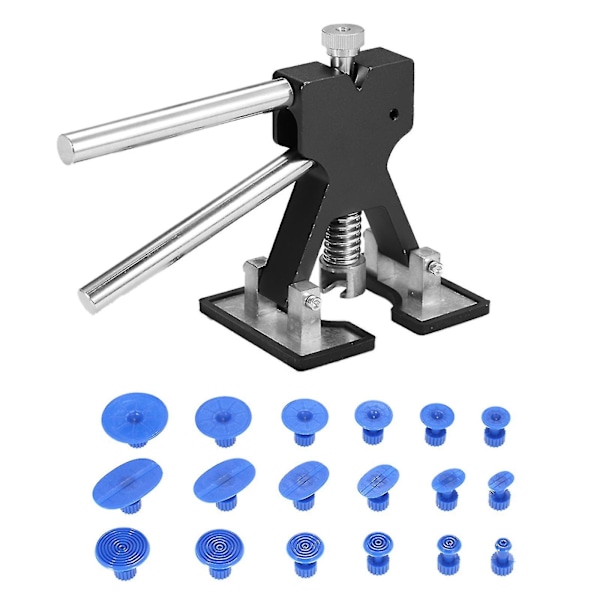 Bil Dents Reparationsværktøj Bilkarosseri Lakerede Dents Trækker Bilglas Metal Løfter Omvendt Hammer med 18 Faner