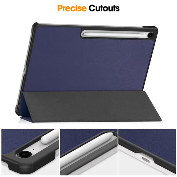 Samsung Galaxy Tab S10 FE Plus Tri-Fold-deksel med Pennholder [JUN]