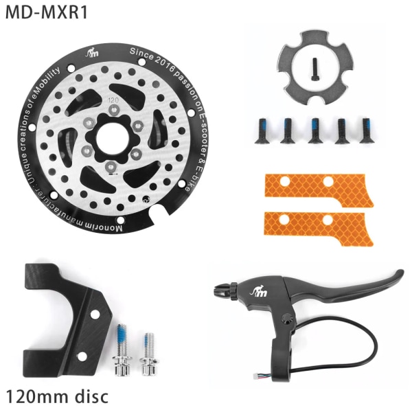 MONORIM MD-MXR1 Motor Deck Disc Brake Upgrade Parts för Segway black