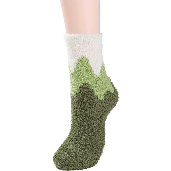 Pairs Cozy Fuzzy Socks For Women Hospital Socks With Grip For Wo
