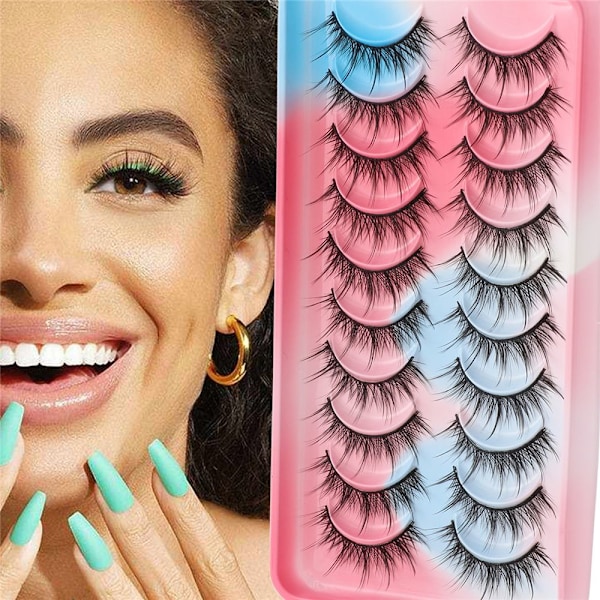 10 par Manga Lashes Cosplay Lashes SA207