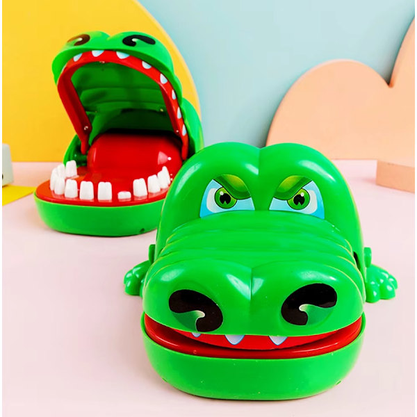 Krokodil Tandläkare - Spel & Lek för Barn green 252