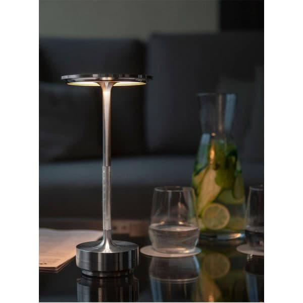Trådløs Skrivebordslampe med Dimbar LED & USB-Lading[JUN] guld