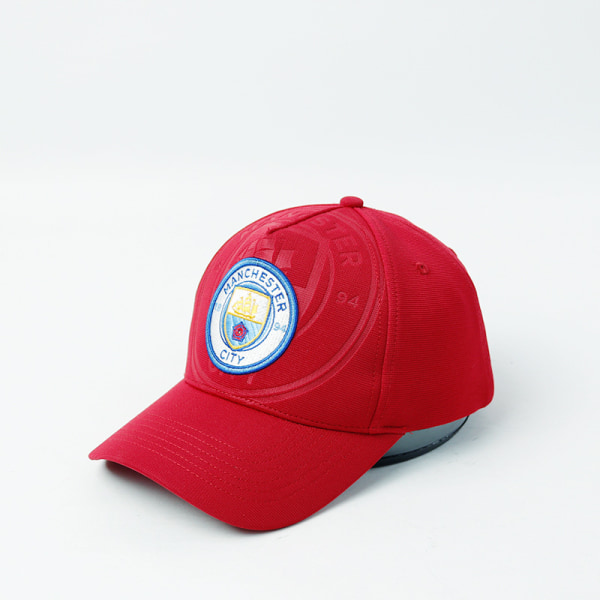 Manchester City Solhatt Fotballag Souvenir-präglad keps Claret