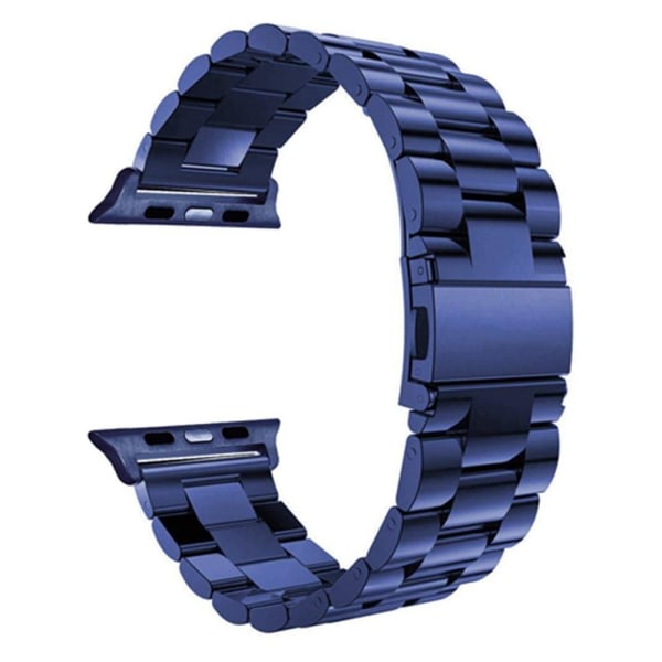 Apple Watch 42 mm (3/2/1) - Elegant Link i blått rostfritt stål