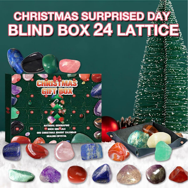 2024 Jule Blind Box Gave Børns Legetøj 24 Dages Kalender Advent Stil 7 Style 7