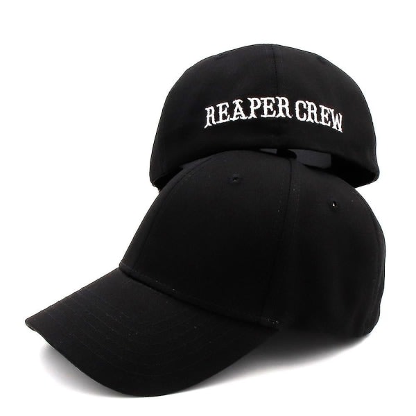 Soa Black Hats Sons Of Anarchy För Reaper Crew Utrustad Cap Kvinnor
