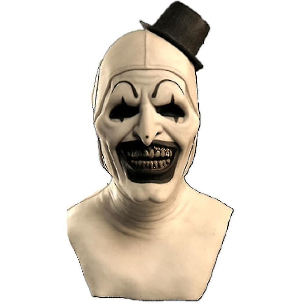 Aikuisten Terrifier 2 Art The Clown Cosplay -asu Haalari Ha Only Maski Only Mask L