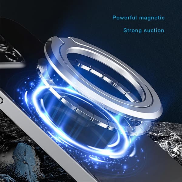 MagSafe Telefongrep med Avtakbar Magnetisk Ringholder og Fingerstropp [JUN]