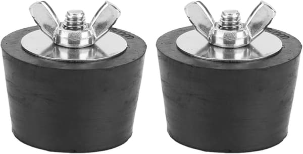 2 stk Vinterplugger for basseng, 32 mm/1,26 tommer gummiekspansjon