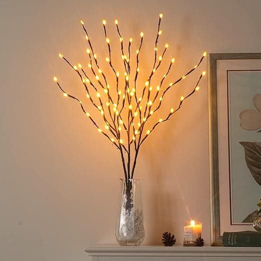 90 LED Grenlys med Vanntett Adapter, 77cm 3-Pakning[JUN]