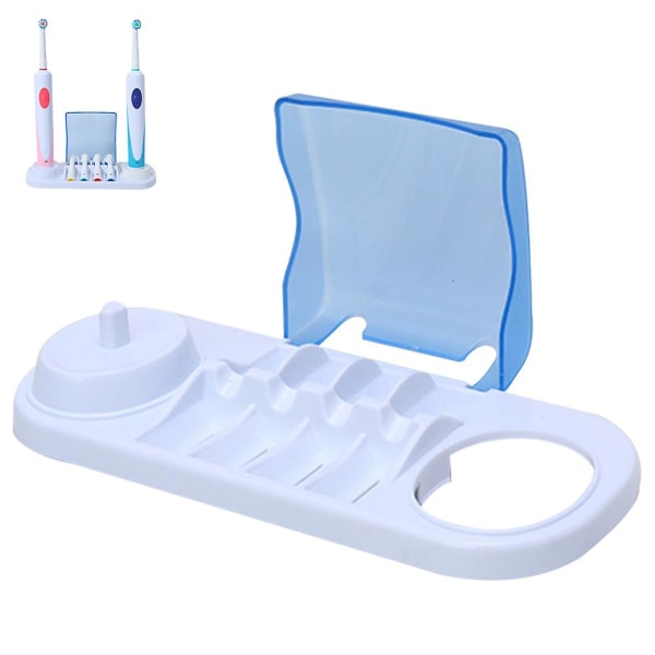Elektrisk tandborste Dubbelstativ Hållare för tandborsthuvuden för