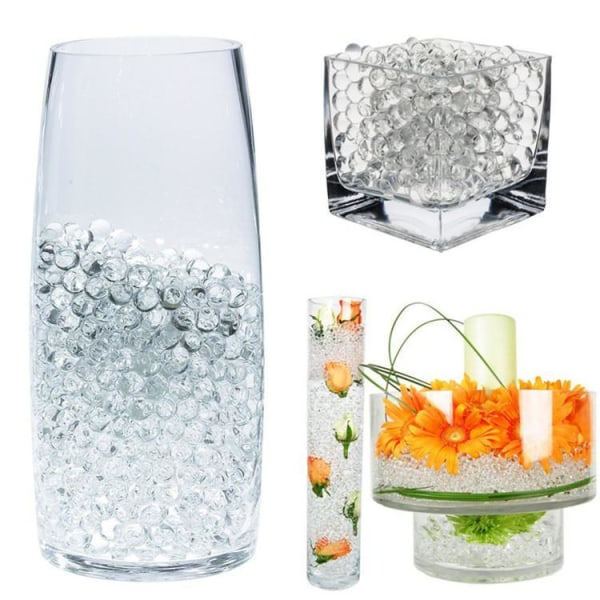 4000st Vattenkristaller 0,9-1cm - Vattenpärlor - Transparent