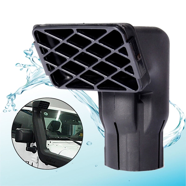 Universal 3 \"75mm Mudding Snorkel Head Air Intake Inlet Ram