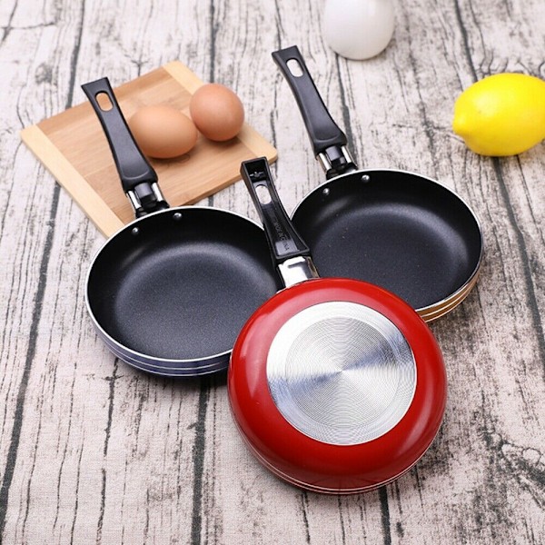 1 St Mini Stekpanna Non-Stick Pan Ägg Kastrull Frukostgryta 12cm