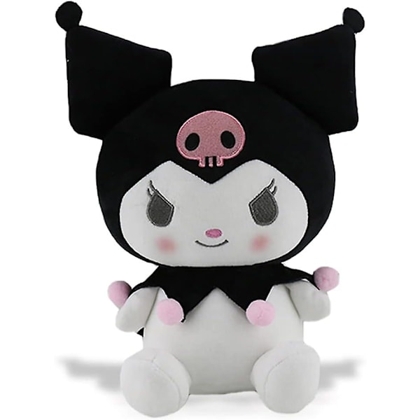 Kuromi plyschleksaker, Kitty Cat kudde plysch, mjuka dockleksaker, gosedjur leksak födelsedagspresenter för flickor barn (FMY)