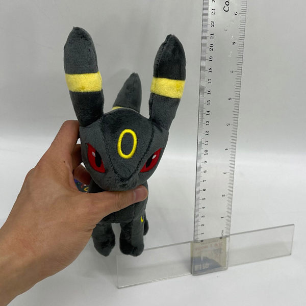 1X Espeon Plysch Fylld Docka Teddy Fylld Djur 8 Tum 1, Svart