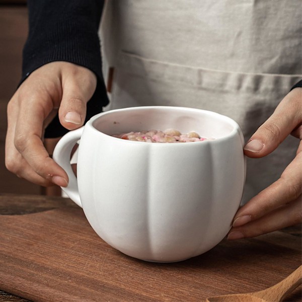 Pumpakopp Keramik Kaffe Mugg Halloween Kaffe Mugg Tema Fest Favorit Keramik Muggar För Barn Kvinnor Mä Pumpkin Cup Orange