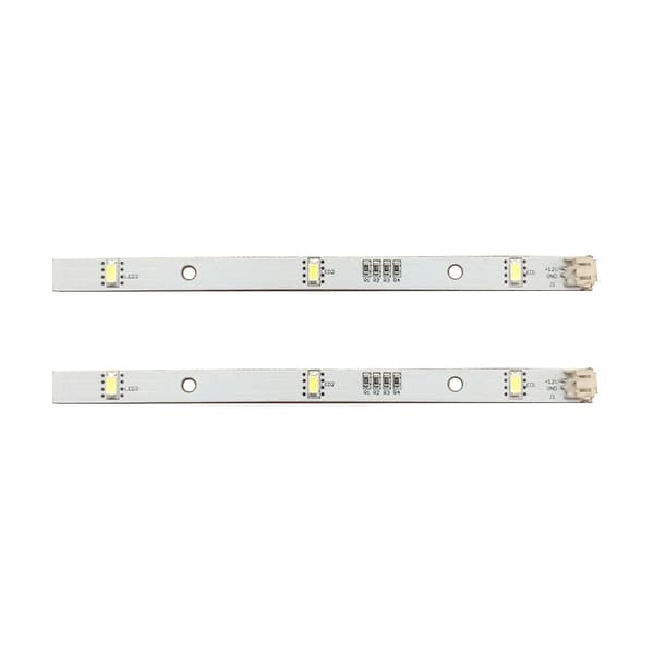 2x LED-lysbånd kompatible med Hisense køleskabsmodel MDDZ-162A[JUN]
