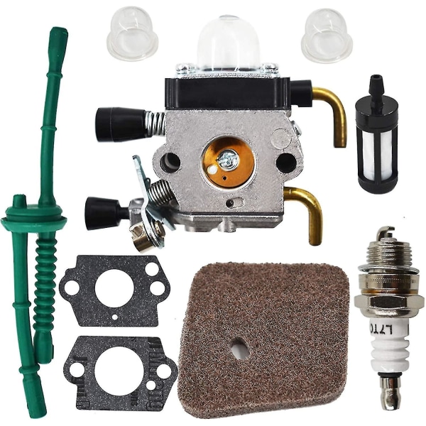 Förgasarbyte för Stihl Fs38 Fs45 Fs46 Fs55 Km55 Fs85 Trimmer med luftbränslefilterpackning