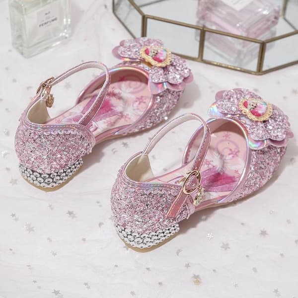 Prinsesse Elsa Fests sko til piger i pink [JUN] 21cm / size33