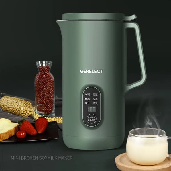 Elektrisk sojamælksmaskine og juiceblender til hjemmebrug [JUN]