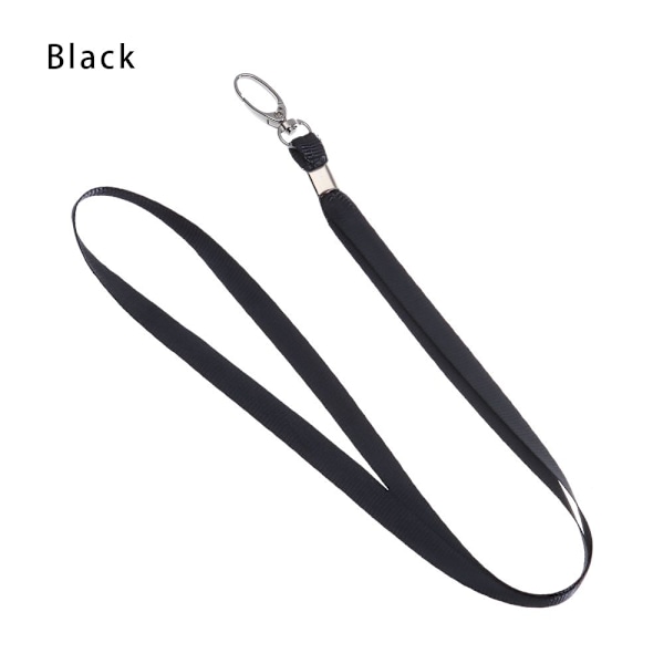 1st Halsband Lanyards ID -korthållare SVART Black