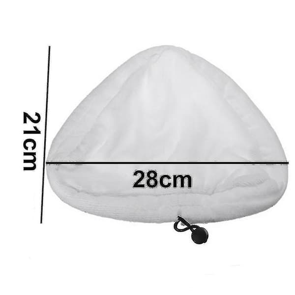 6-pakke vaskbare mikrofiber dampmoppputer, kompatible med H2O X5 dampmopper [JUN]